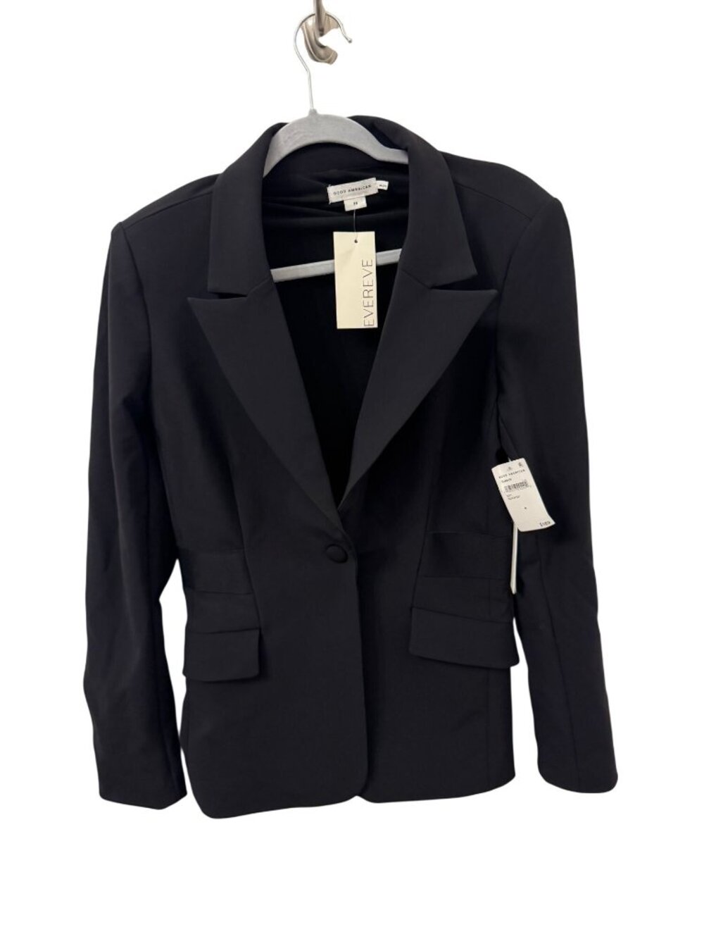 NWT Good American black women's blazer size M